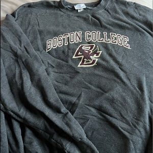 Champion Dark Grey Boston College Crewneck Size 2XL